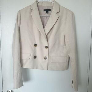 Ann Taylor Women's Cream Blazer